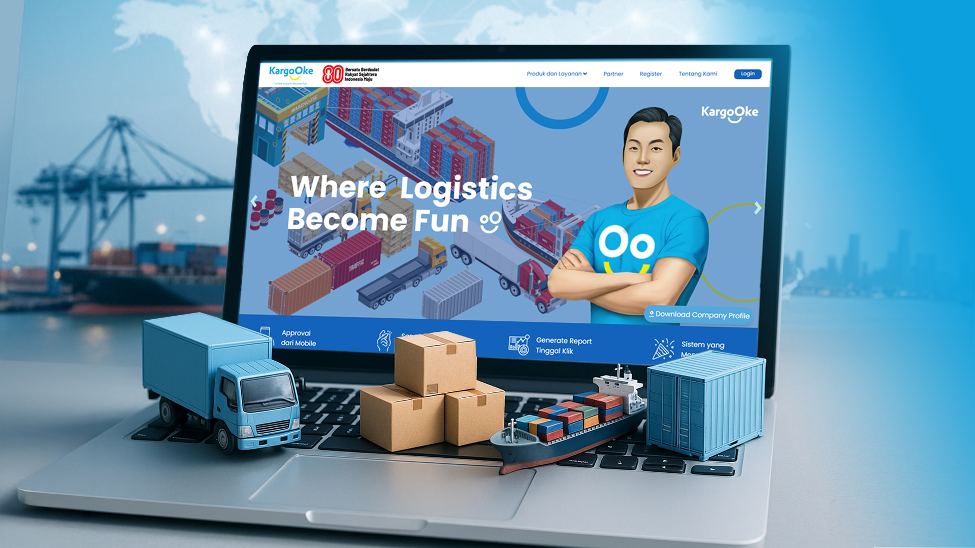 Urus Kepabeanan Ekspor-Impor Lebih Mudah dengan KargoOke